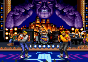 Mr. X Concert – Streets of Rage stage